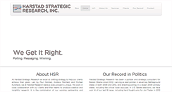 Desktop Screenshot of harstadresearch.com